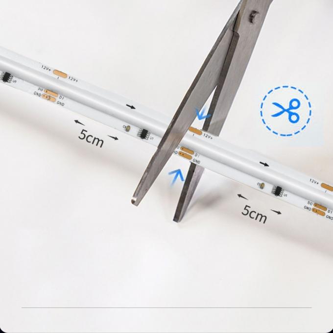 Ticari Magic COB LED Şerit Rüya Tam Renkli DC 24V Adres edilebilir 2