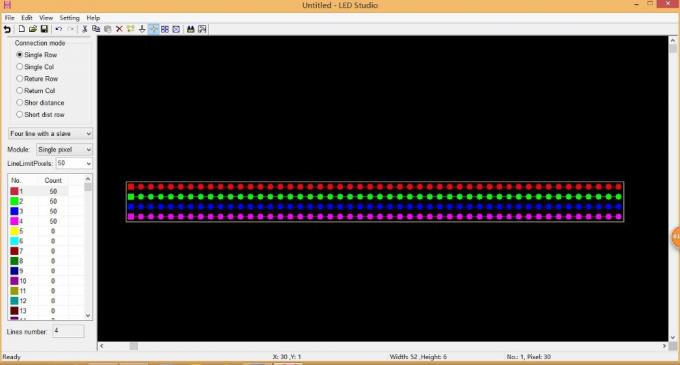 4096 piksel Salve DMX LED Kontrolörü H802RA 4 Port Alüminyum Alaşım Malzemesi 6