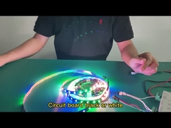ws2811 ucs1903 IC harici Led Şerit Işık Rgb Led Şerit Işık 60led/M 20IC/M Rgbic Led Şerit