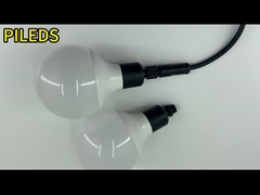 360 derece rgb piksel programlanabilir su geçirmez 3D dmx / SPI 80mm LED piksel topu nokta ışığı
