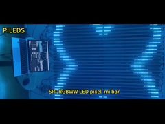 Ip67 Duvar Yıkayıcı Rgbw rgbww Renk Çizgi Piksel Çubuğu LED Piksel Tüp SPI dmx Rgb Doğrusal Işık