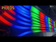 30mm çapı 360 derece esnek LED Neon şerit tüpü IP66 Uzunluk Bar kulübü için silikon vücut